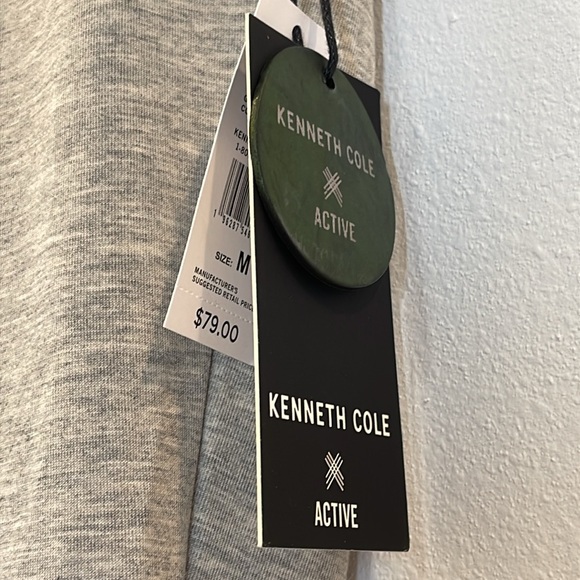 NWT Kenneth Cole Tech Jogger Active Gray Pants Size M - Picture 2 of 14